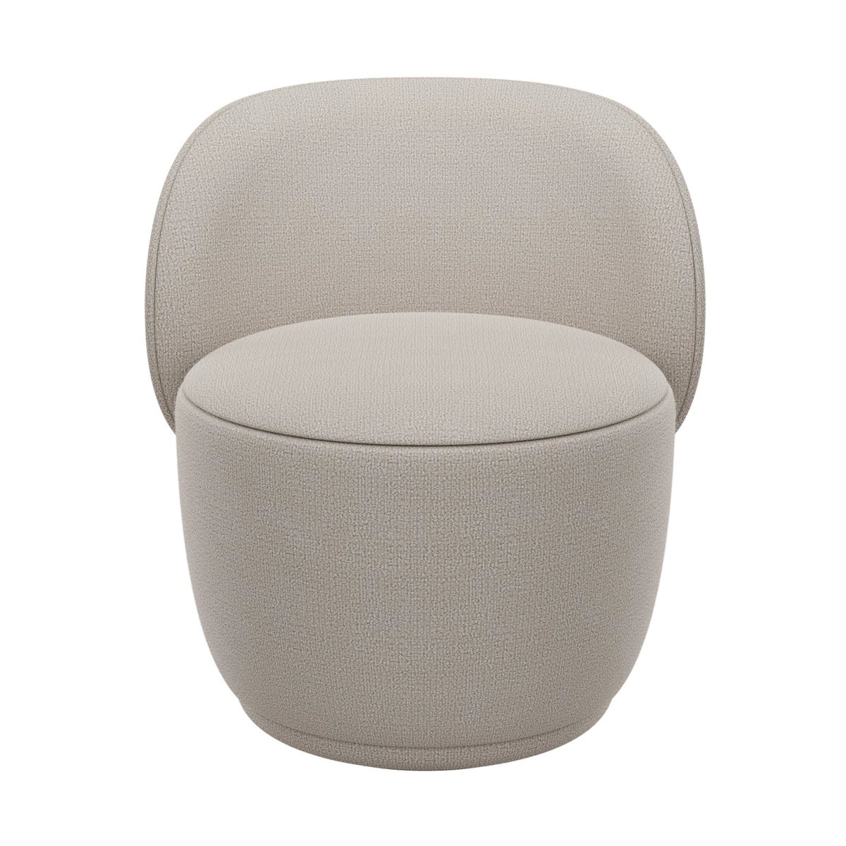 blomus Kuon fauteuil met draaifunctie Socia desert | Scandinavisch Interieur | Fauteuils, krukken & hockers | Grijs