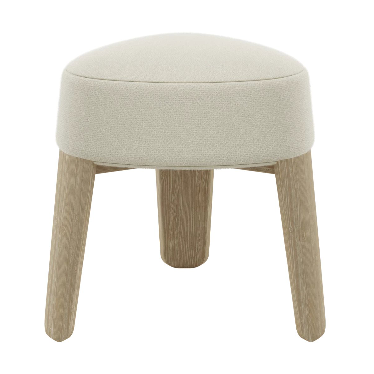 blomus Kuon kruk 45xo47 cm Boucla beige | Scandinavisch Interieur | Krukjes & Poefs | Beige