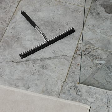 Lavea doucheschraper met haakje - gepolijst staal - blomus