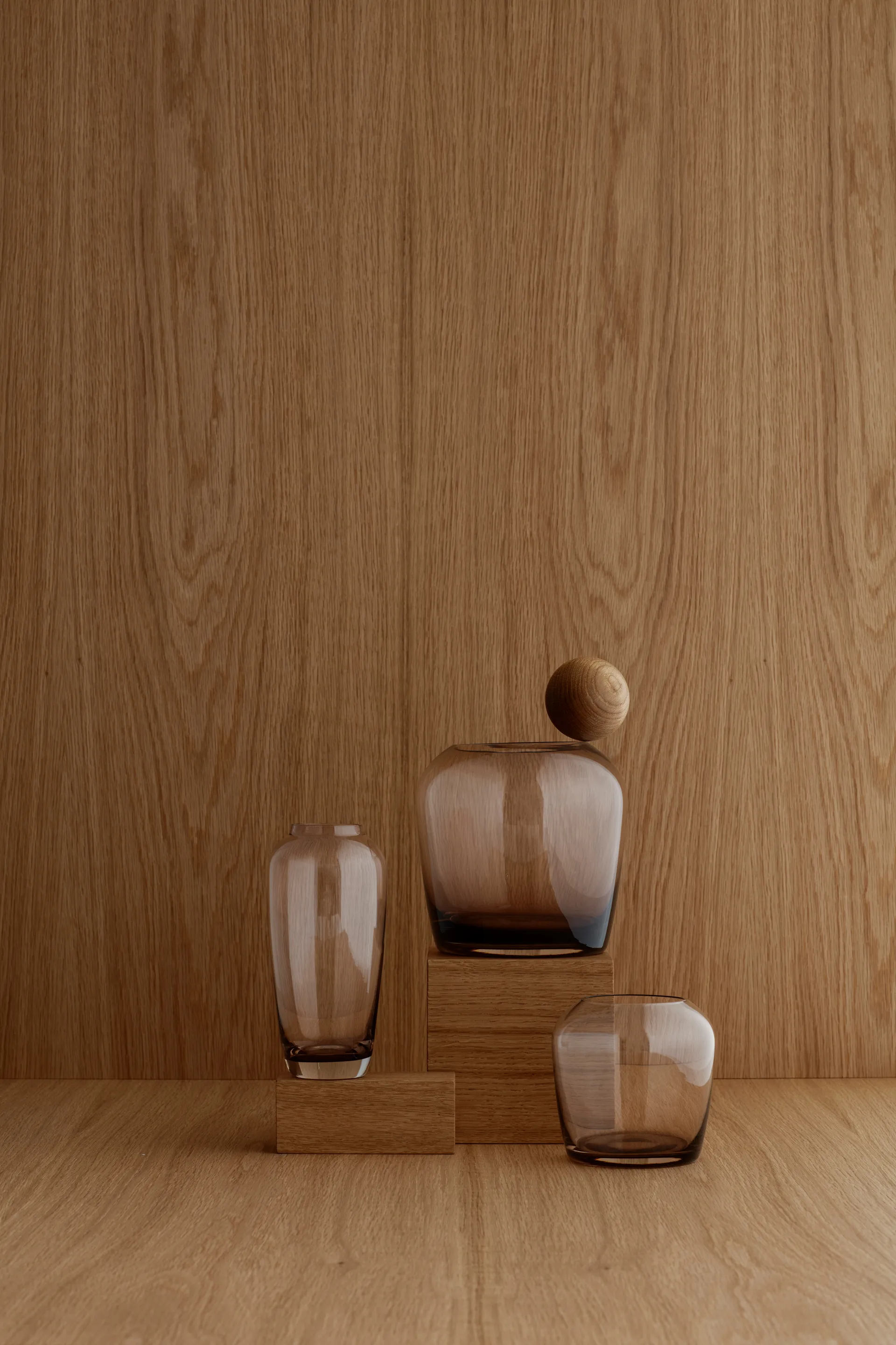 Leta vaas 13 cm, Coffee blomus