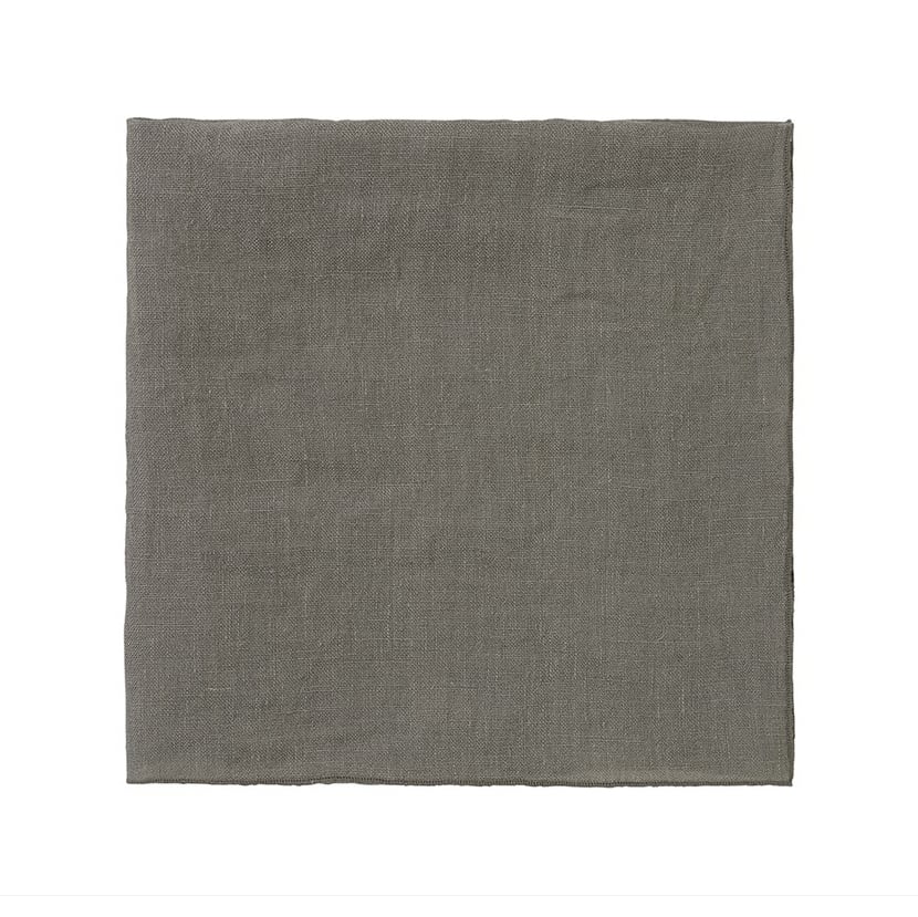 blomus Lineo linnen servet, 42x42 cm Agavegroen | Scandinavisch Interieur | Linnen & katoenen servetten | Groen