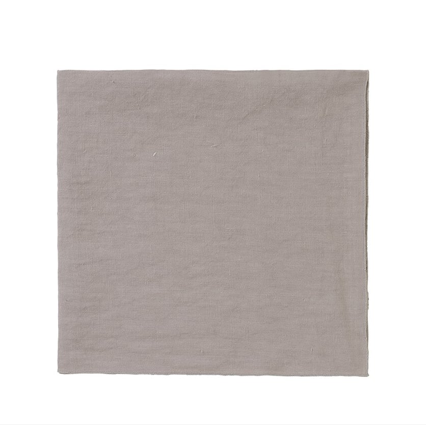 blomus Lineo linnen servet, 42x42 cm Fungi | Scandinavisch Interieur | Linnen & katoenen servetten | Beige