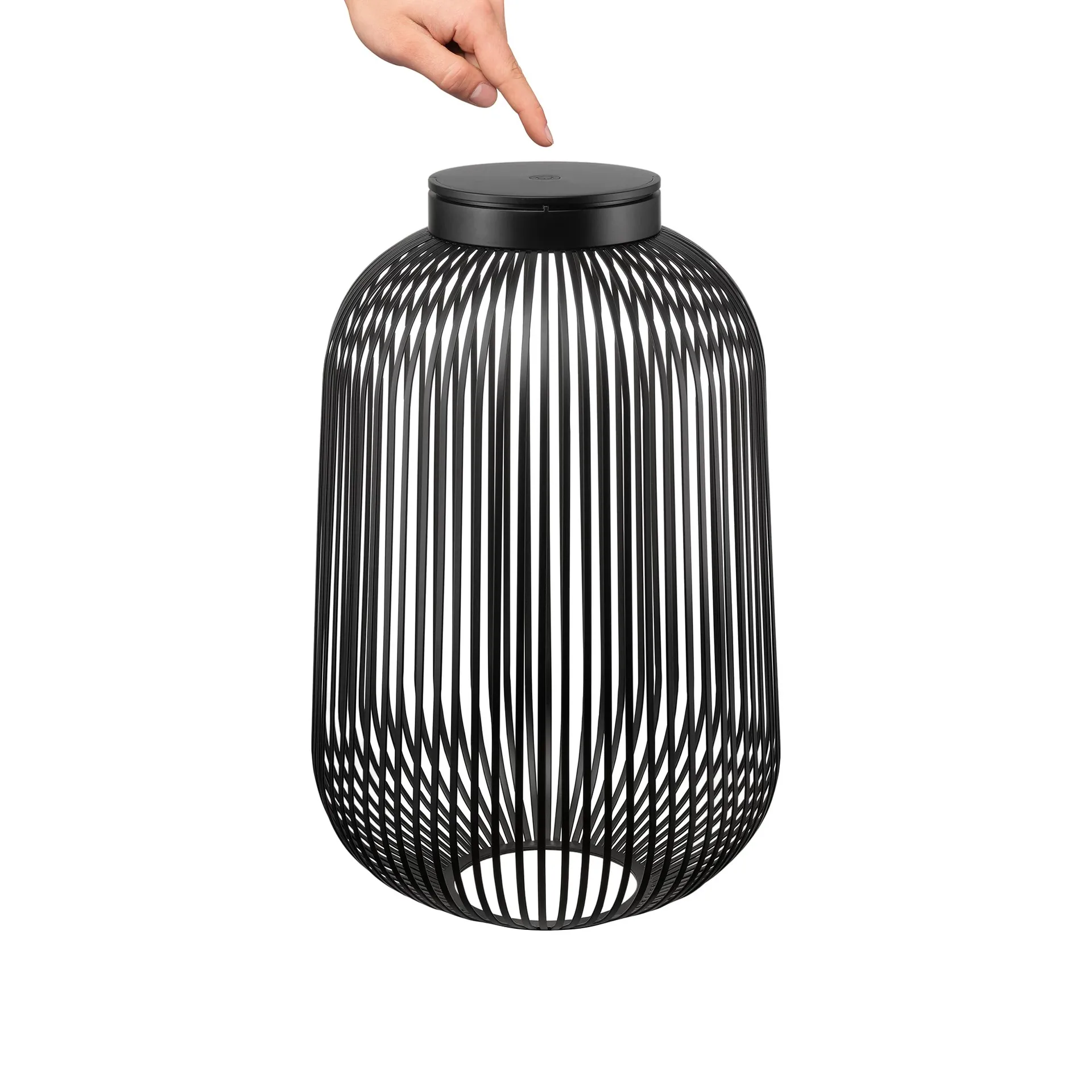 Lito LED-lamp L, Zwart blomus