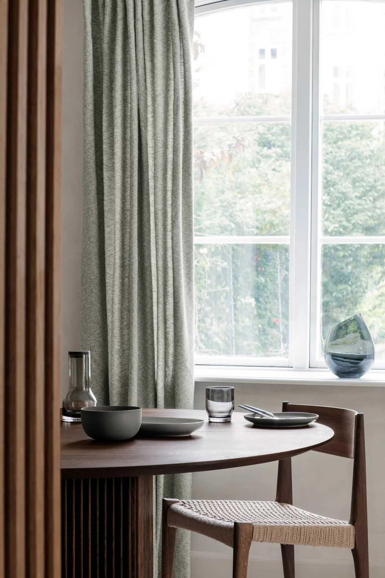 Maxime dessertvork 4-pack, Mourning dove blomus