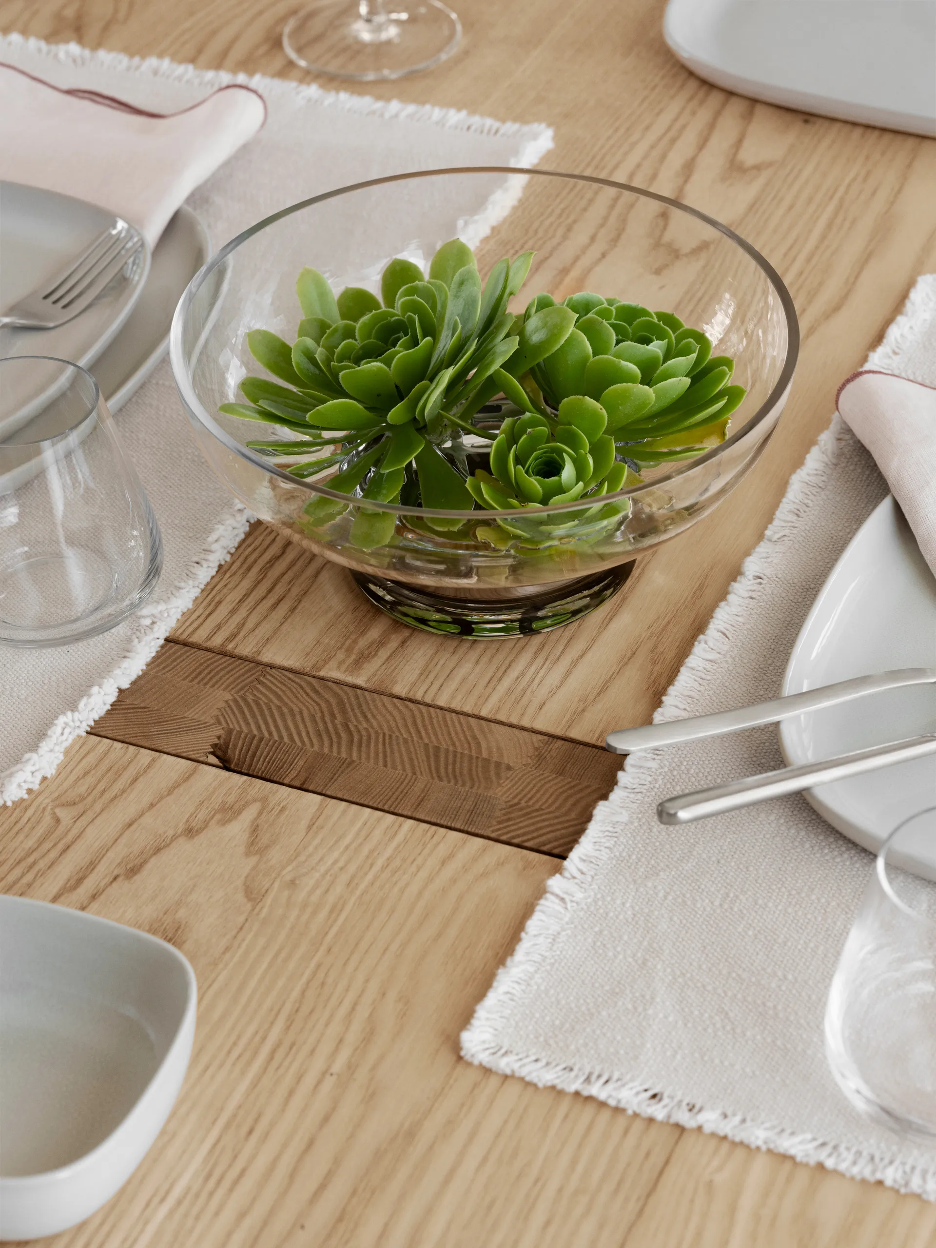 MIYABI vaas M Ø23 cm, Clear blomus