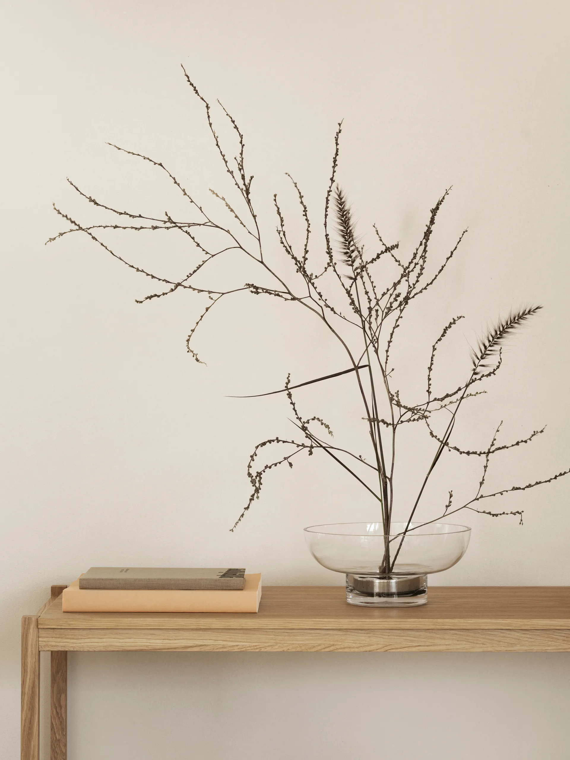 MIYABI vaas M Ø23 cm, Clear blomus