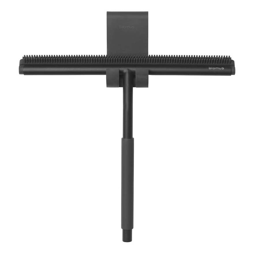 blomus Modo douchewisser met hanger Zwart | Scandinavisch Interieur | Zwart