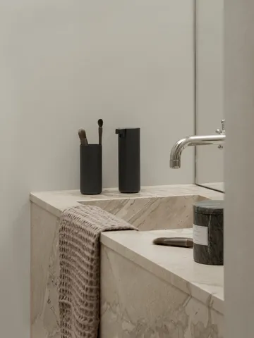 Modo Rof tandenborstelhouder - Zwart, Ø5,5x12 cm - blomus