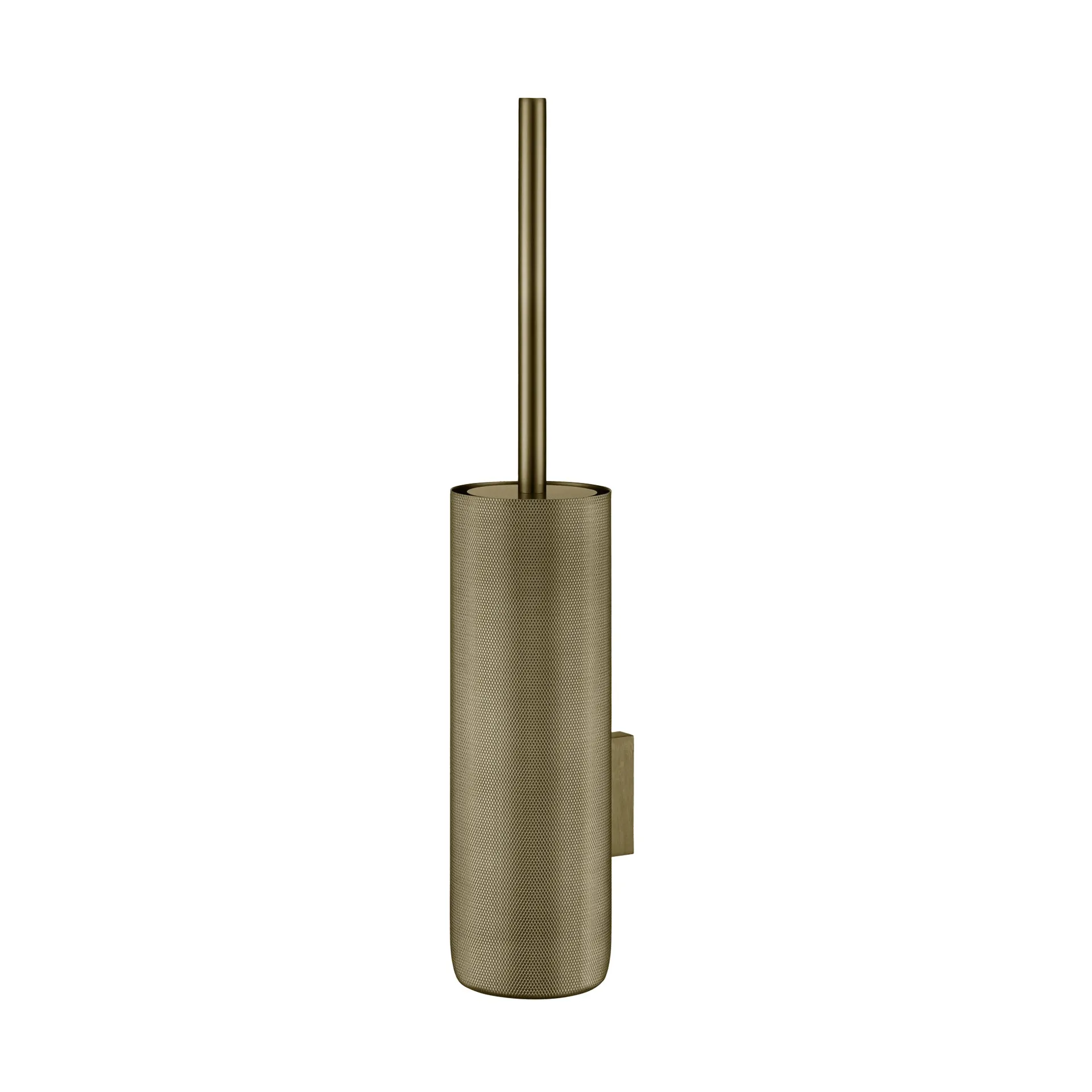 Modo Rof wandbevestigde toiletborstel, Messing, Ø8,5x49 cm blomus