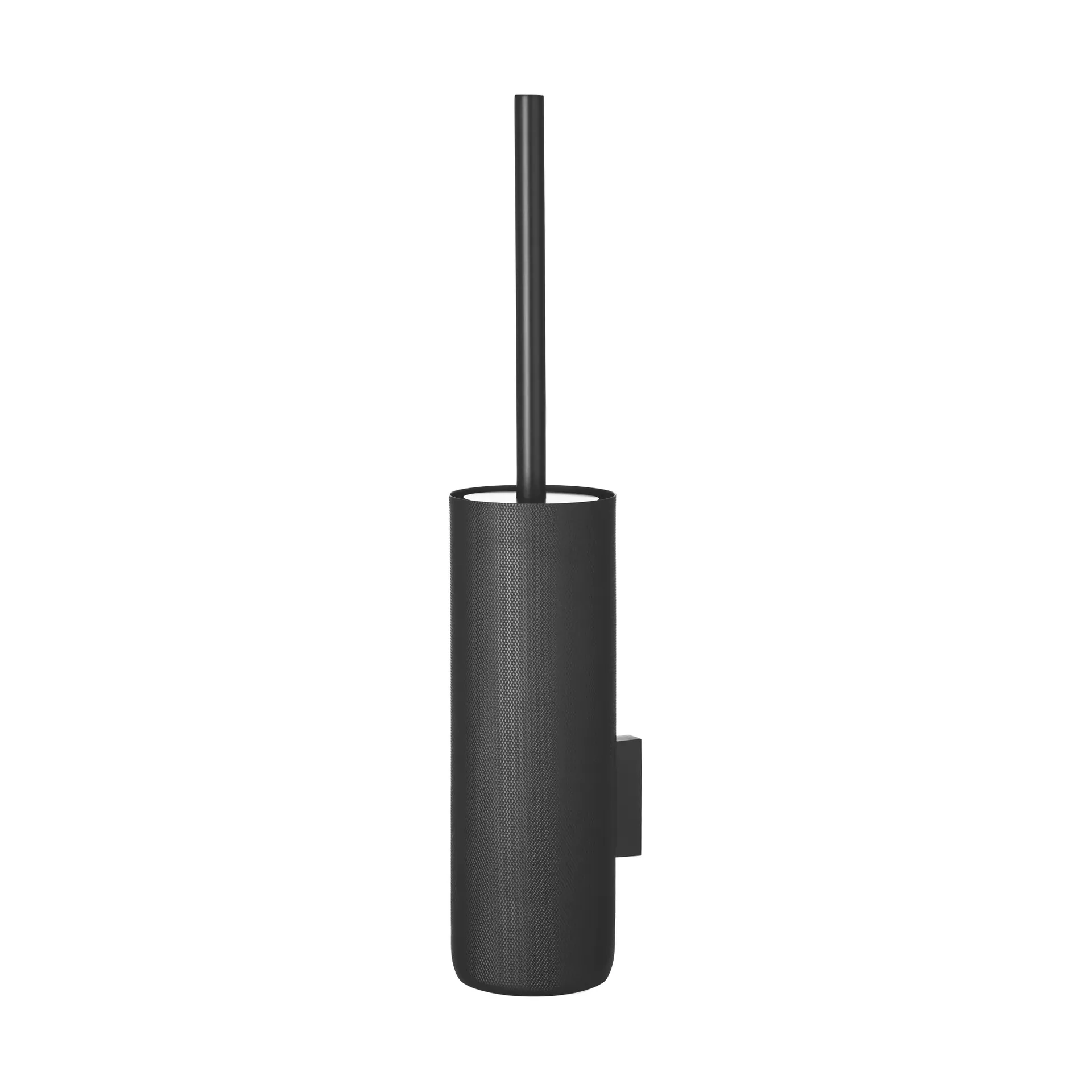 Modo Rof wandbevestigde toiletborstel, Zwart, Ø8,5x49 cm blomus