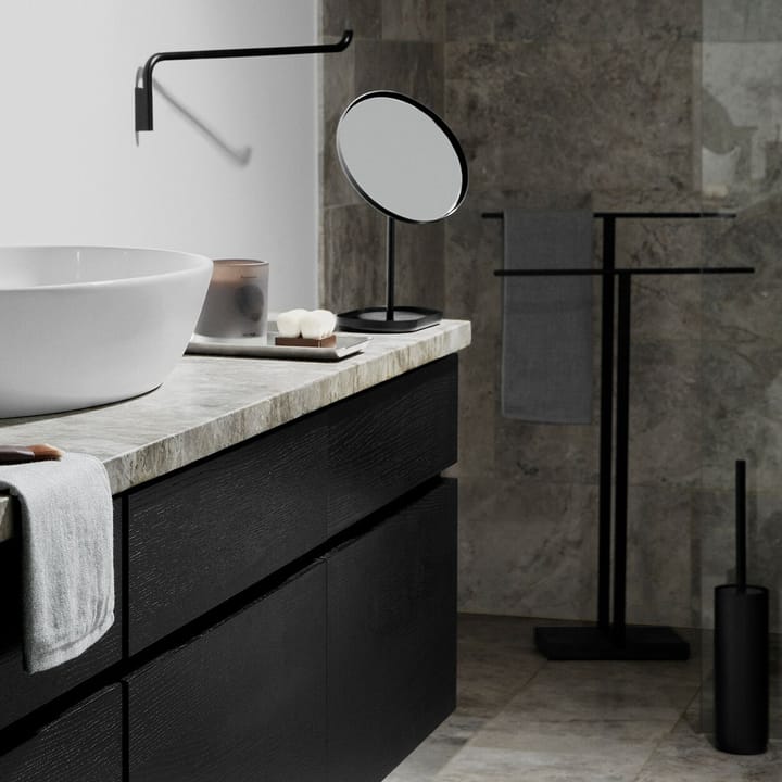 Modo toiletborstel, Zwart blomus