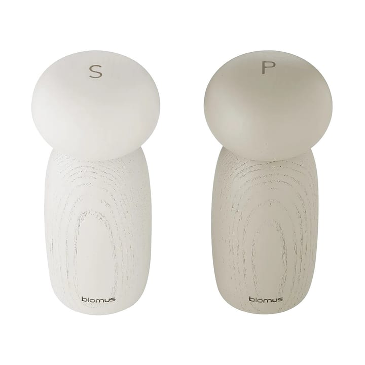Moli peper- en zoutmolen 13 cm, Moonbeam blomus