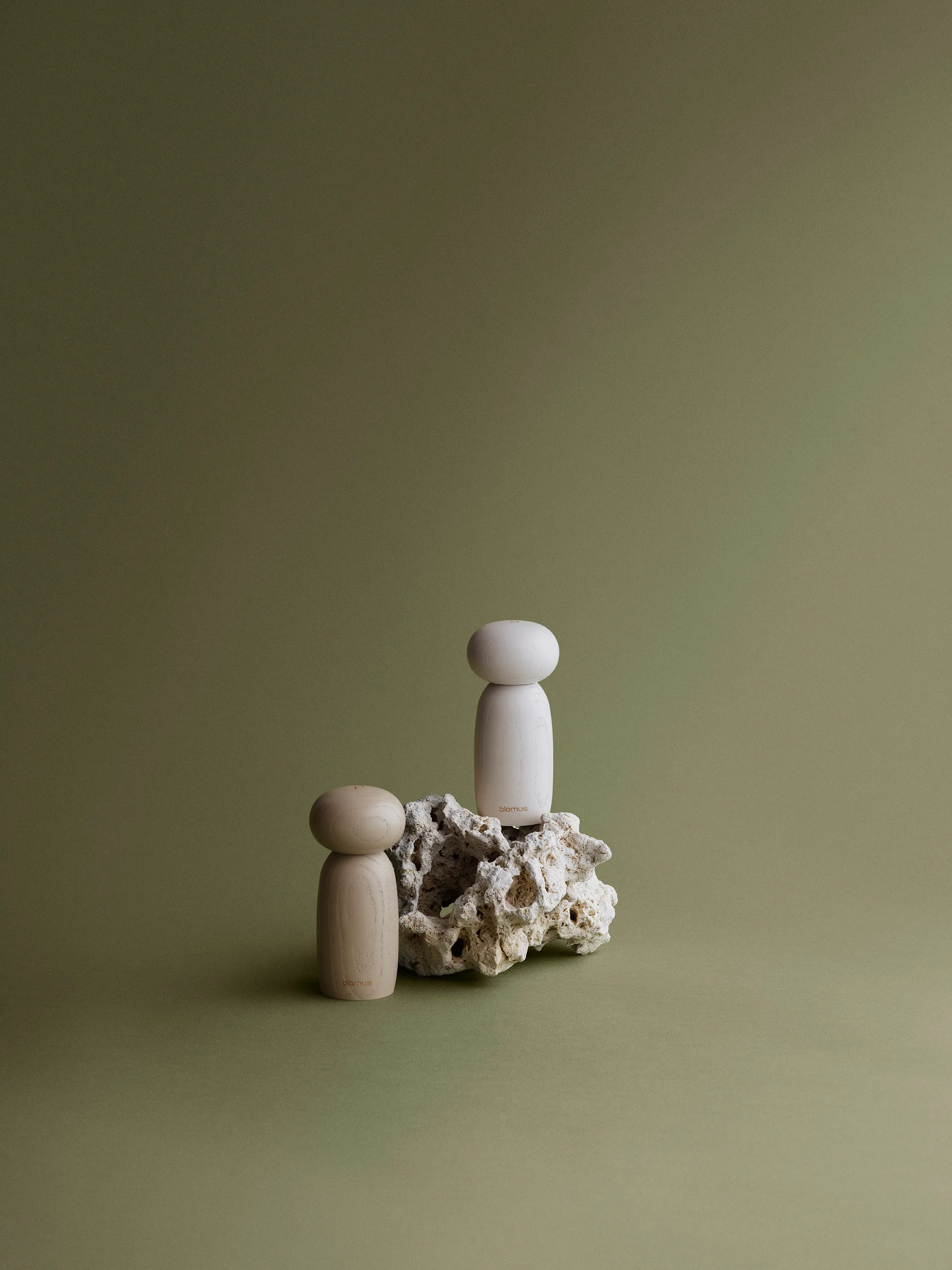 Moli peper- en zoutmolen 13 cm, Moonbeam blomus