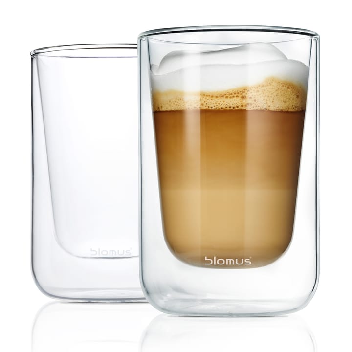 Nero geïsoleerd cappuccinoglas, 2 stuks - Transparant - Blomus