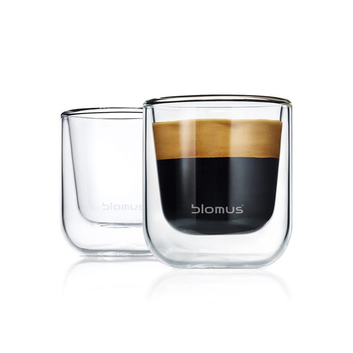 Nero isolerend espressoglas 2-pack - Helder - Blomus