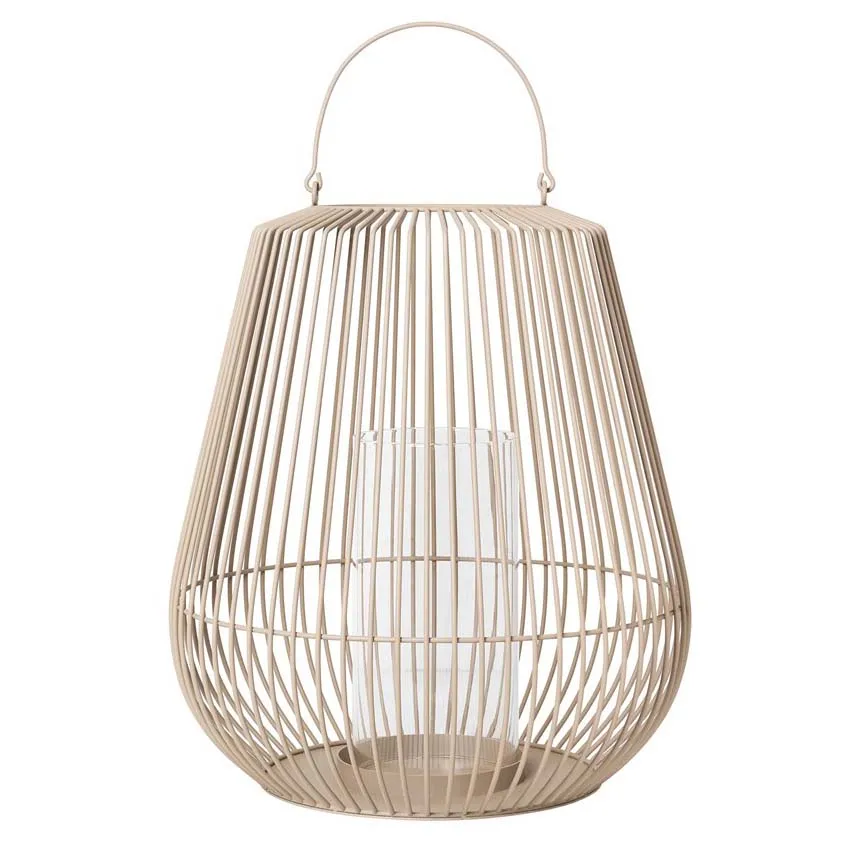 Nidea lantaarn M 61,5 cm, Nomad (beige) blomus