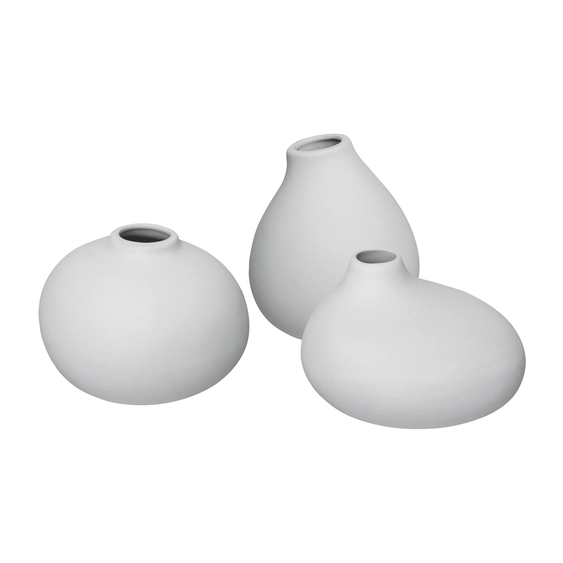 Nona vaas 3-pack, Micro chip blomus
