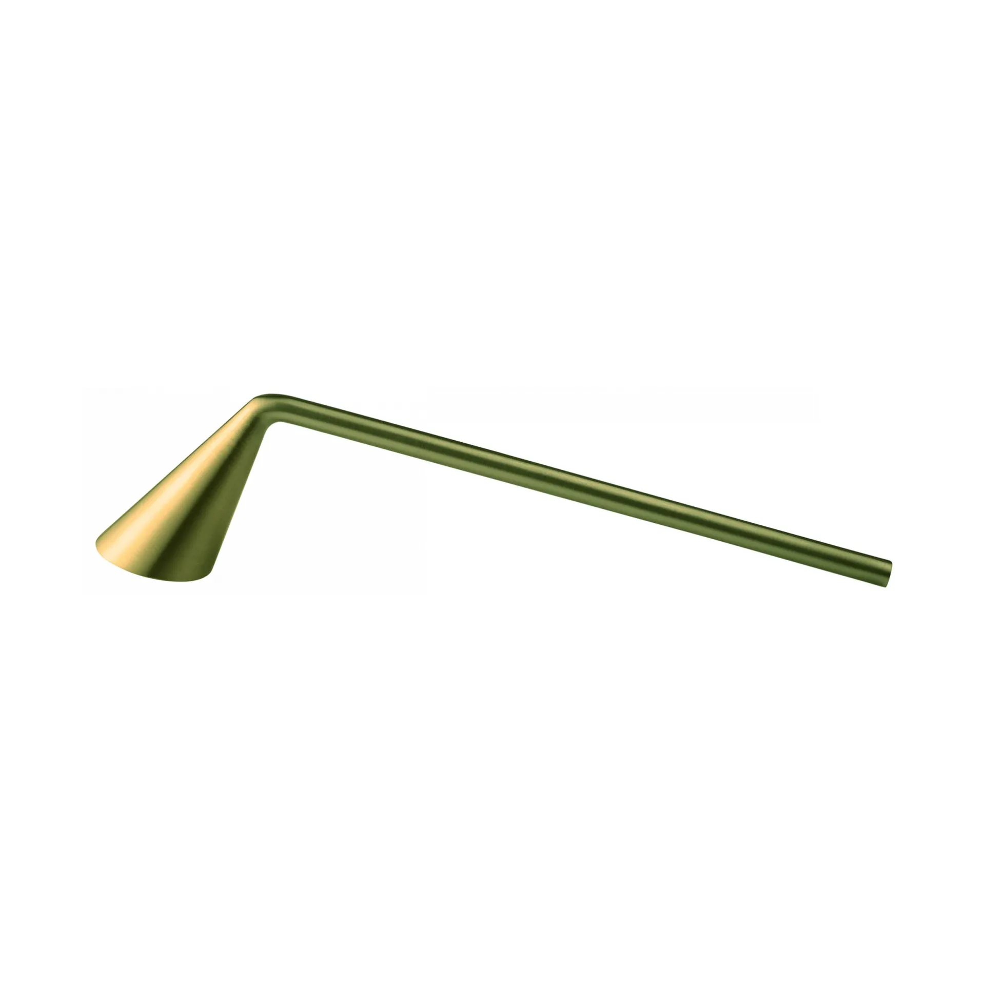 NOX kaarsendover 23 cm, Brass blomus