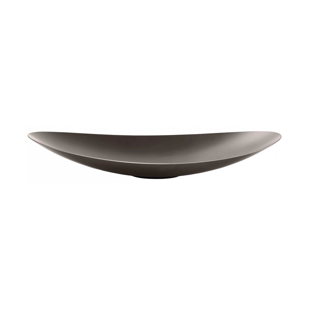blomus ONDEA schaal M 35x42 cm Burned metal | Scandinavisch Interieur | Decoratieve schalen | Grijs