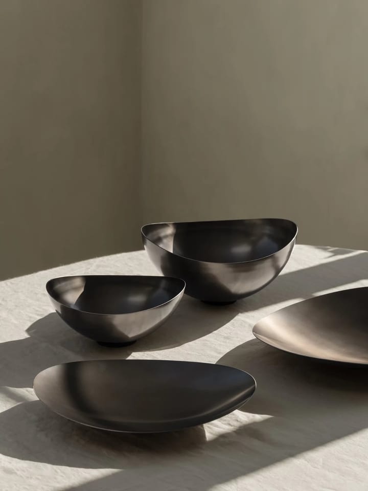 ONDEA schaal M 35x42 cm, Burned metal blomus