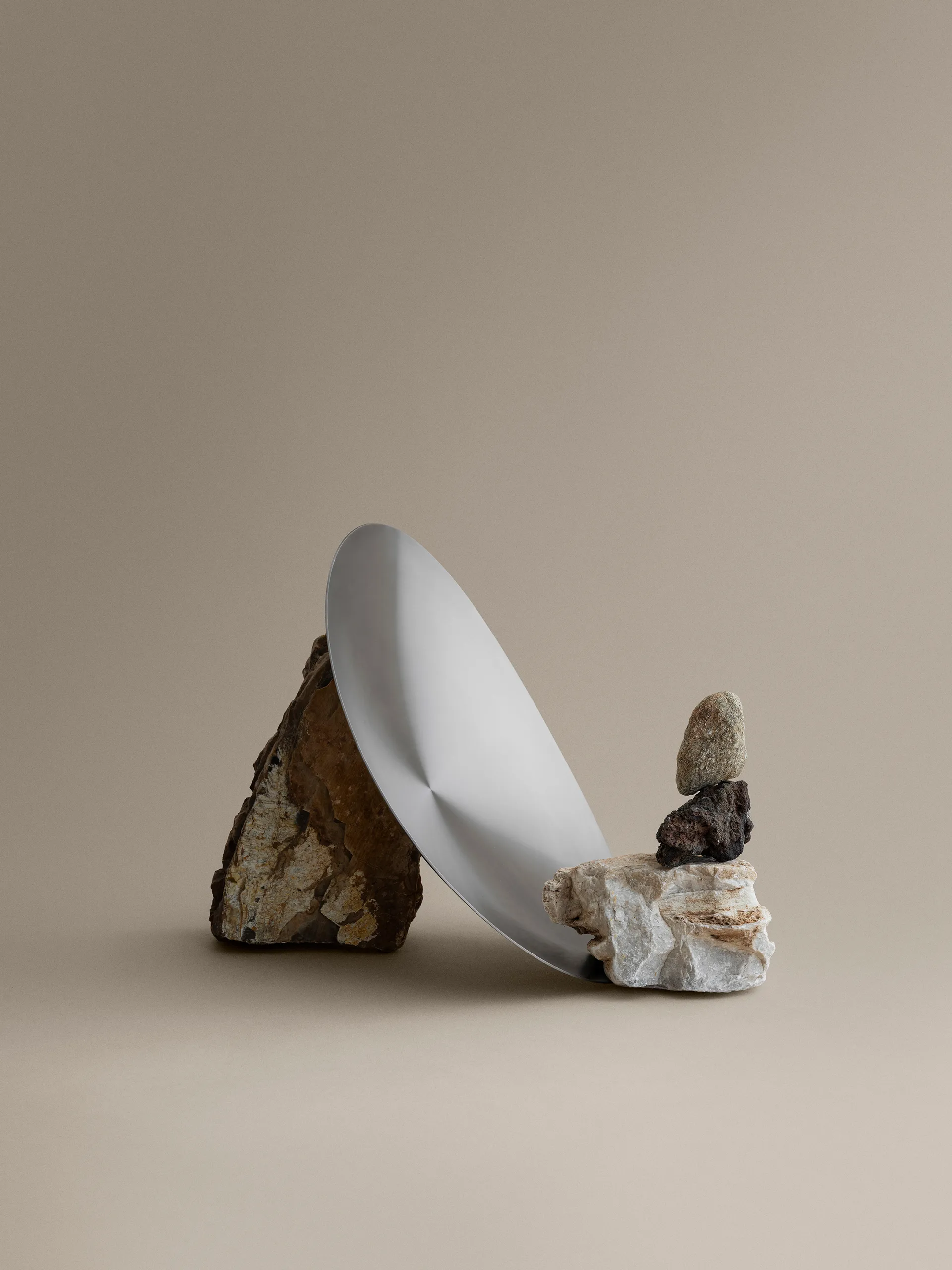 ONDEA schaal M 35x42 cm, Mat roestvrij staal blomus