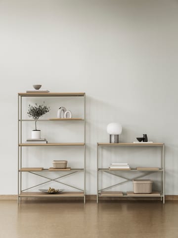 ONDEA schaal M 35x42 cm - Mat roestvrij staal - blomus