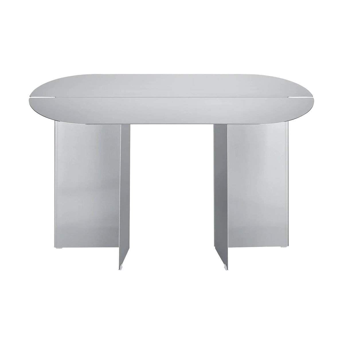 blomus ORU bank 80x45 cm Mat roestvrij staal | Scandinavisch Interieur | Banken | Zilverkleurig