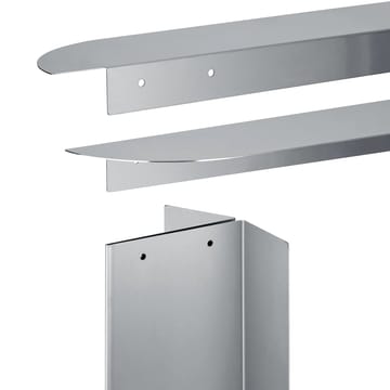 ORU bank 80x45 cm - Mat roestvrij staal - blomus