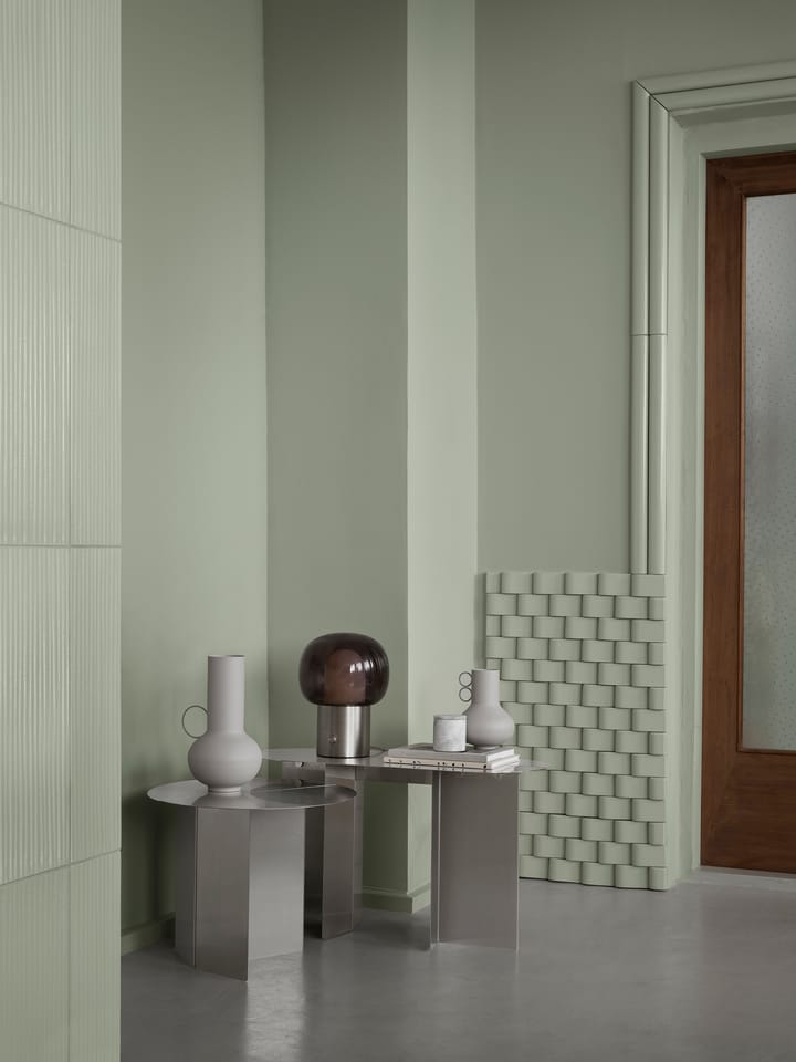 ORU bank 80x45 cm, Mat roestvrij staal blomus