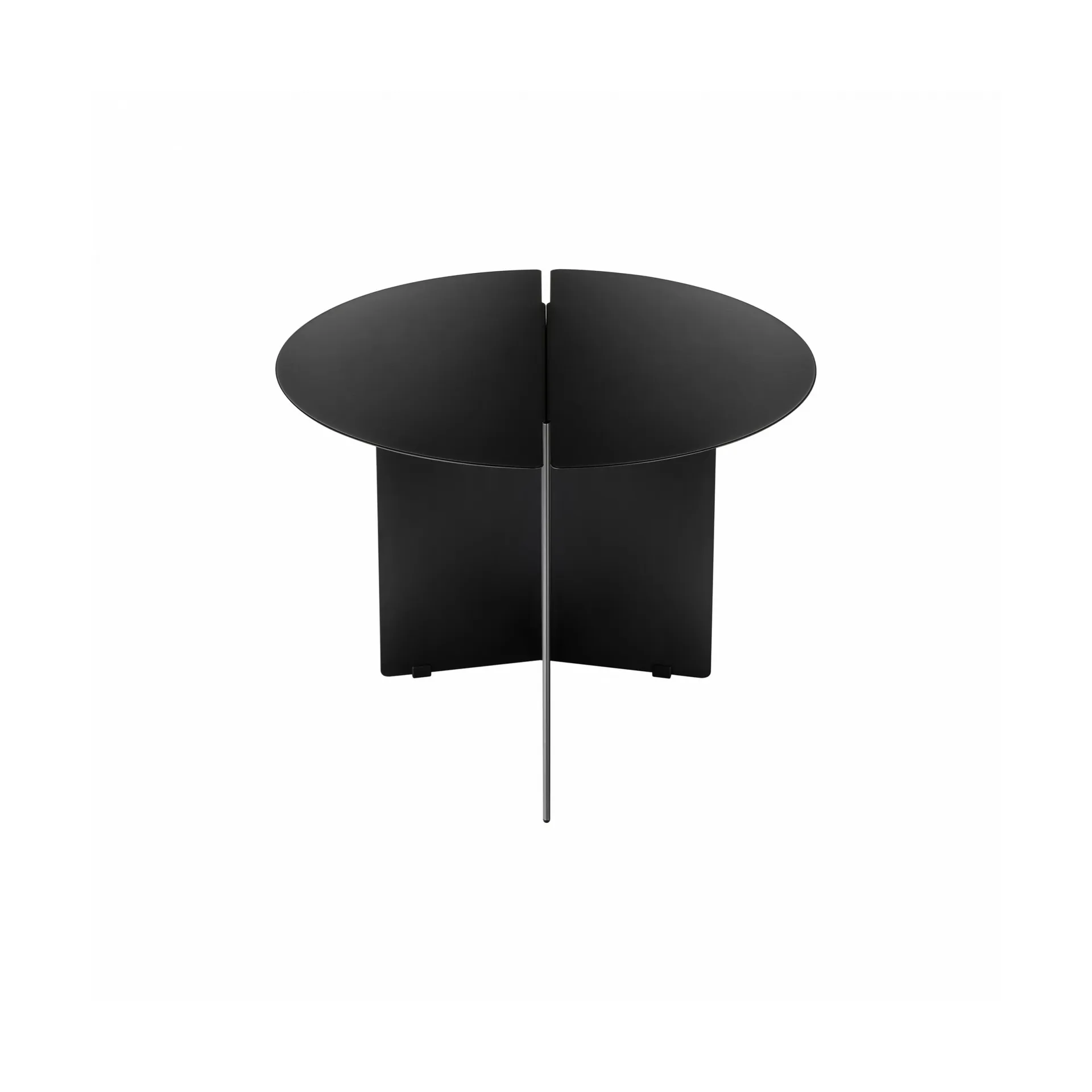 ORU bijzettafel M Ø50 cm, Black blomus