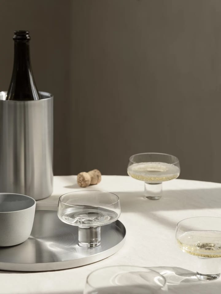 PEASY dienblad S Ø30 cm, Stainless steel blomus