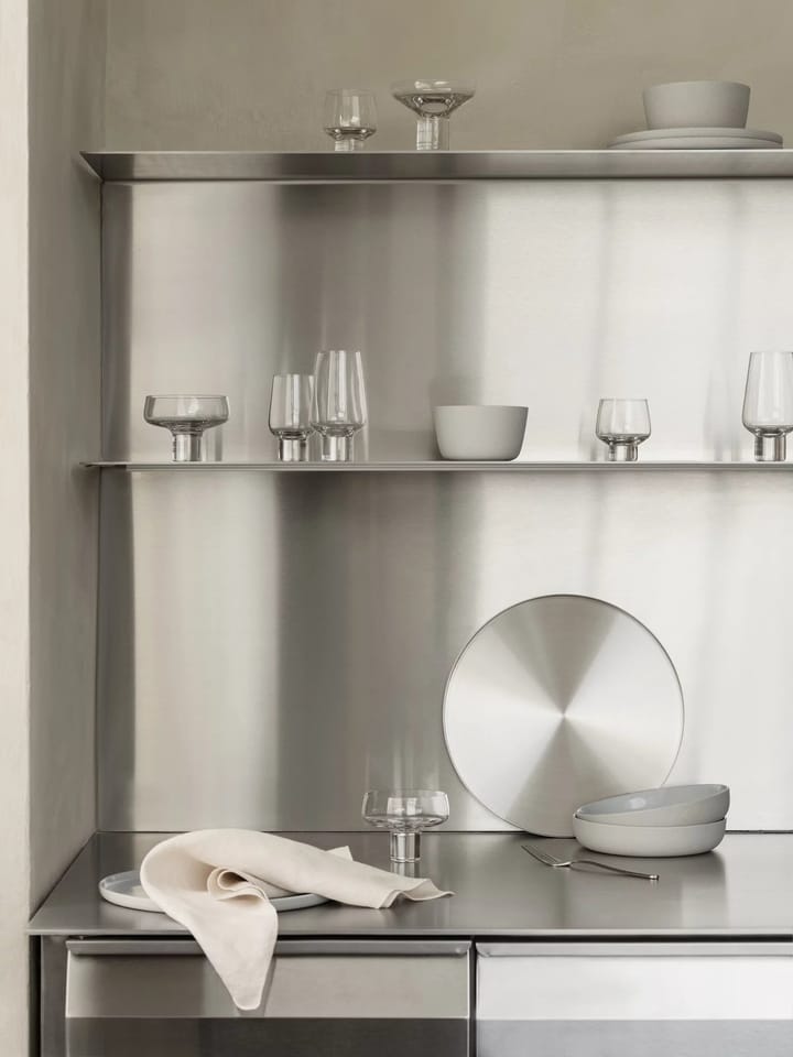 PEASY dienblad S Ø30 cm, Stainless steel blomus