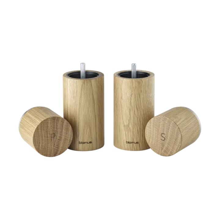 Pepe peper- en zoutmolen 15 cm, Eikenhout blomus