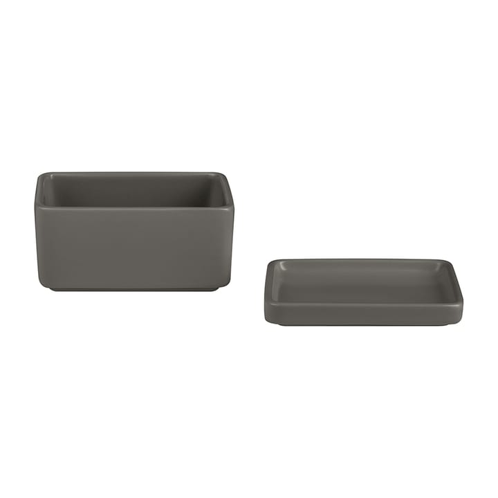 Pilar botervloot-vershouddoosje 250 ml, Pewter blomus