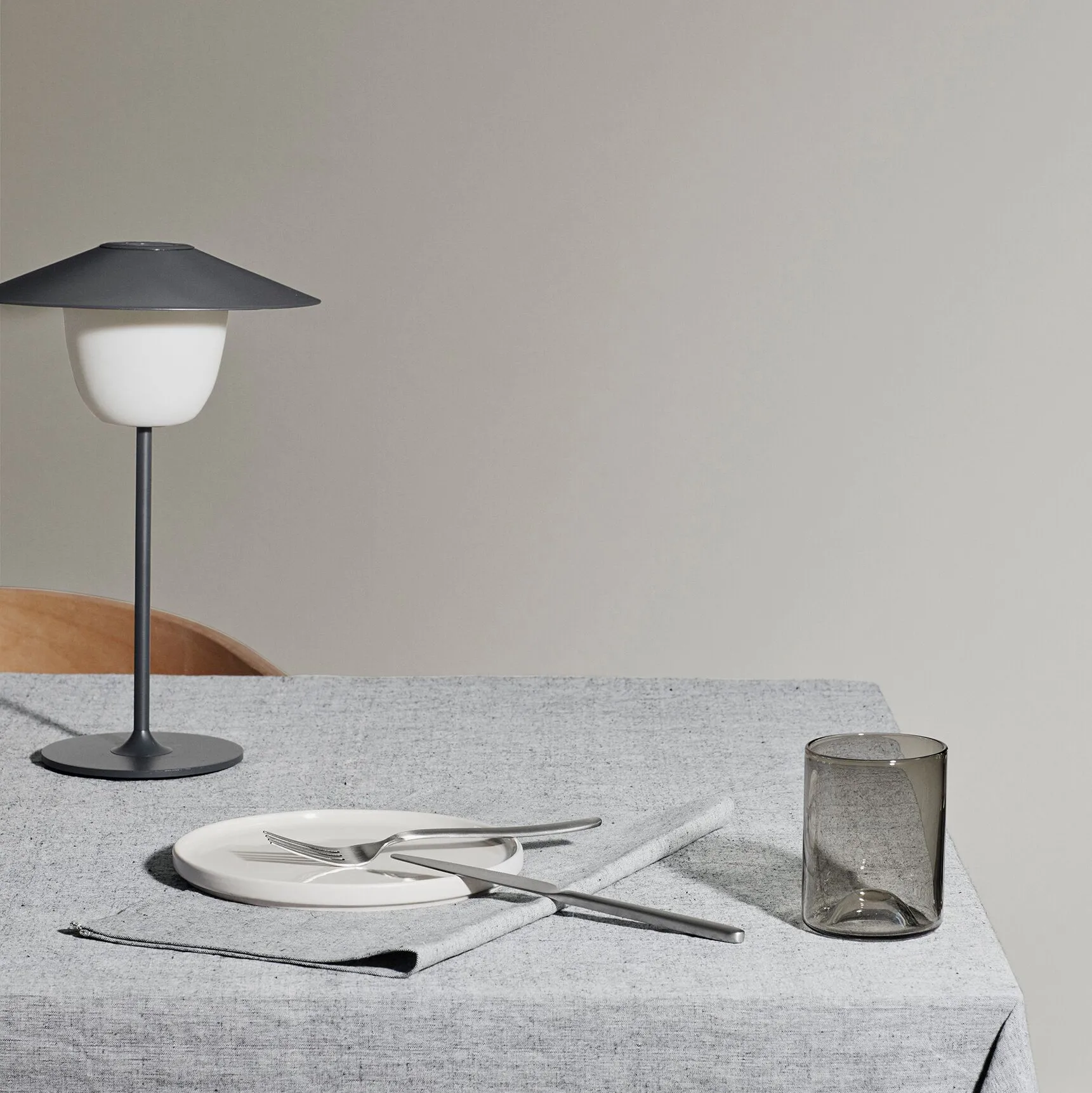 Pilar dessertbord, Ø 20 cm, Moonbeam blomus