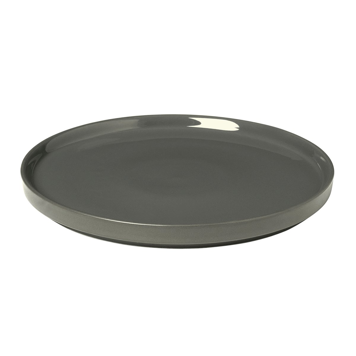 blomus Pilar dessertbord, o 20 cm Pewter | Scandinavisch Interieur | Kleine borden | Grijs