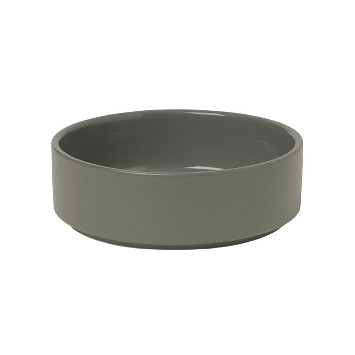 Pilar kom laag Ø 14 cm - Pewter - blomus