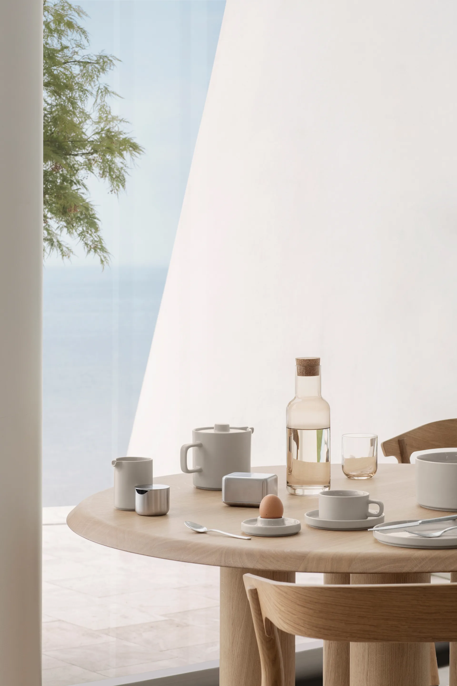 Pilar theepot 1 L, Moonbeam blomus