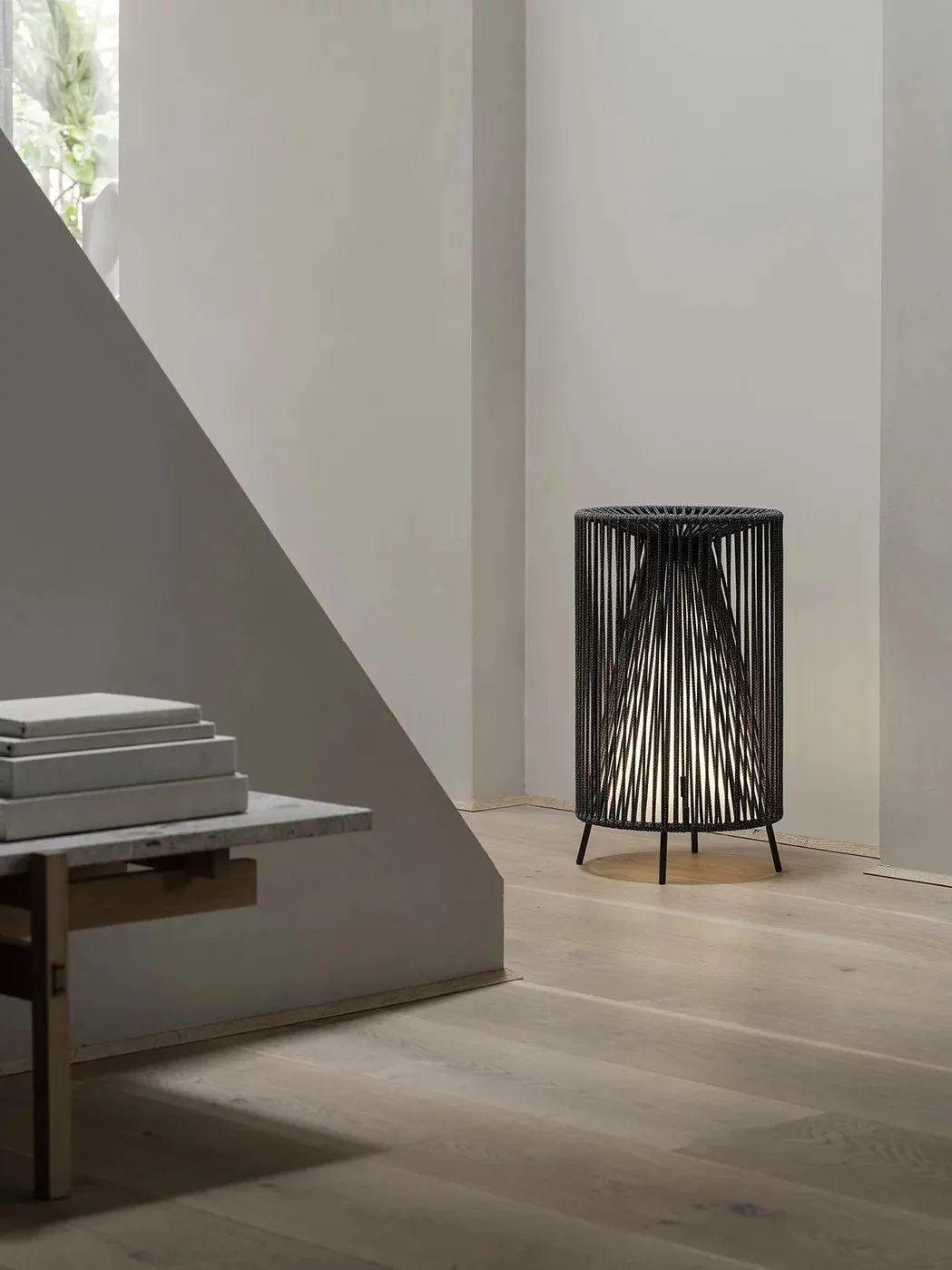 Rope mobil LED-lamp, Coal blomus