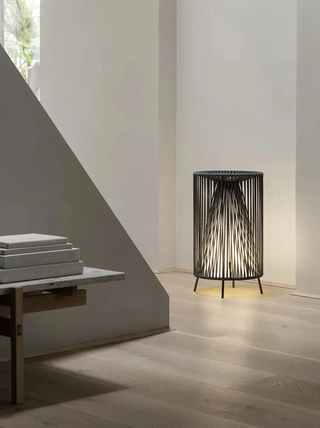 Rope mobil LED-lamp, Coal blomus