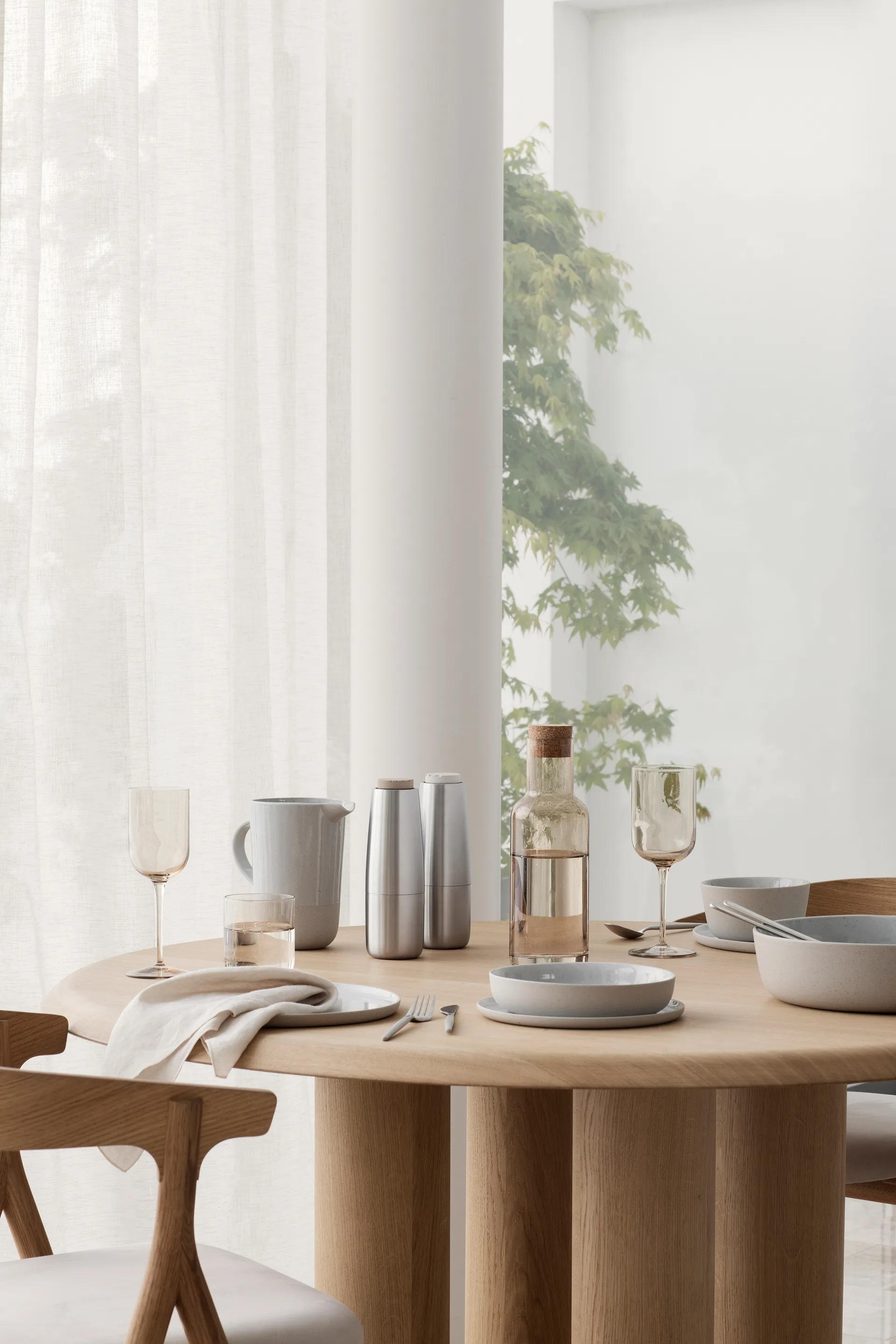 Sablo saladeschaal Ø28 cm, Cloud blomus