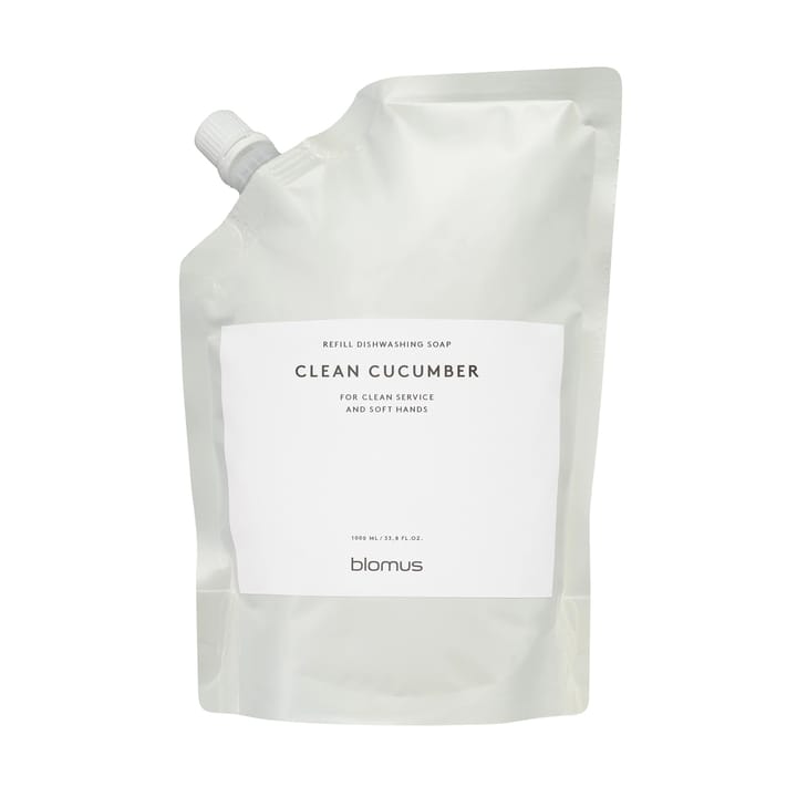 Satomi navulling afwasmiddel clean cucumber - 1000 ml - Blomus