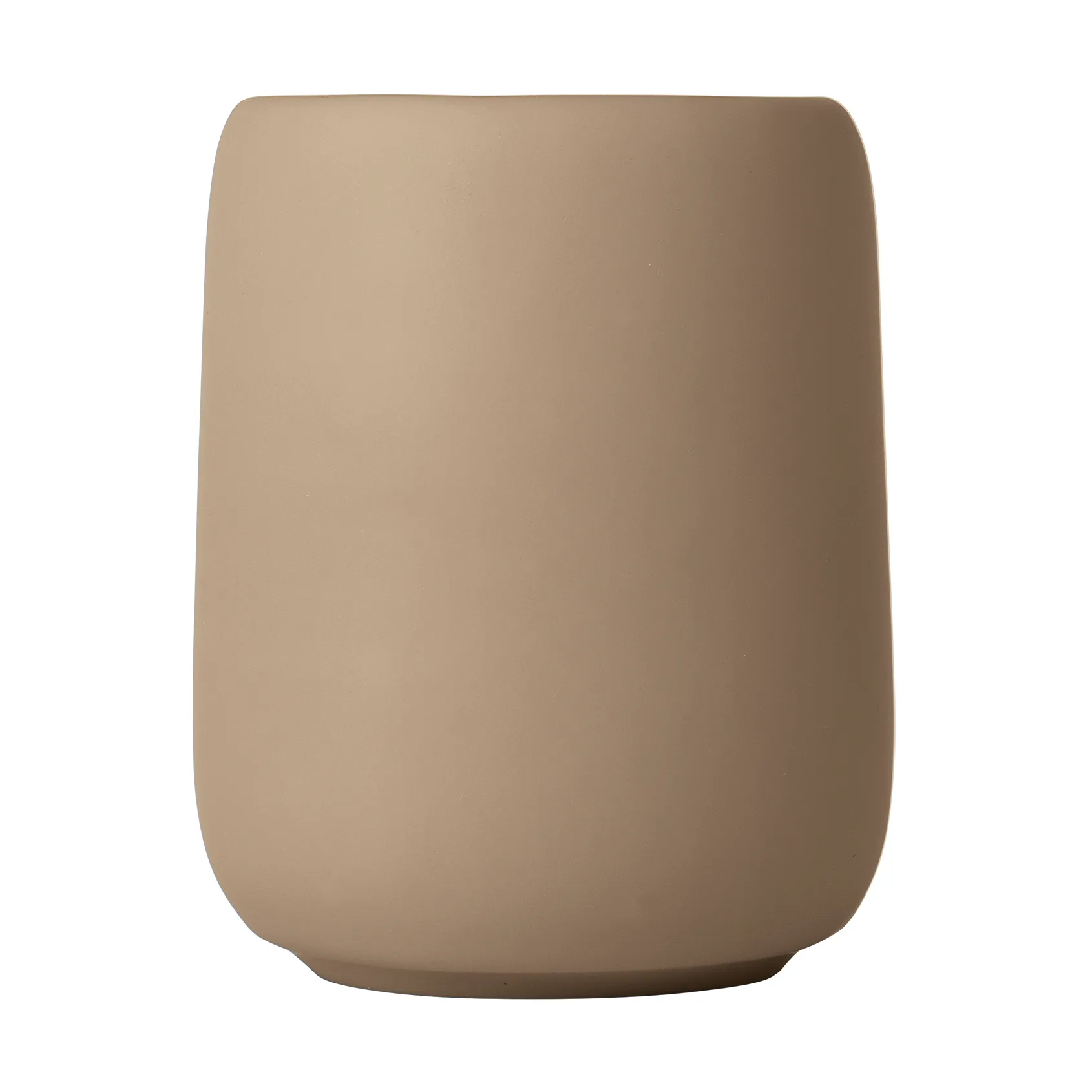 Sono tandenborstelbeker keramiek 30 cl, Beige blomus