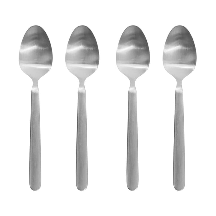 STELLA espressolepel zilver 4-pack - 11 cm - Blomus