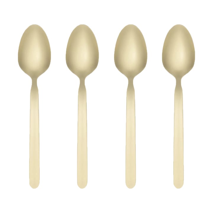 STELLA espressolepeltje champagne 4-pack - 11 cm - Blomus