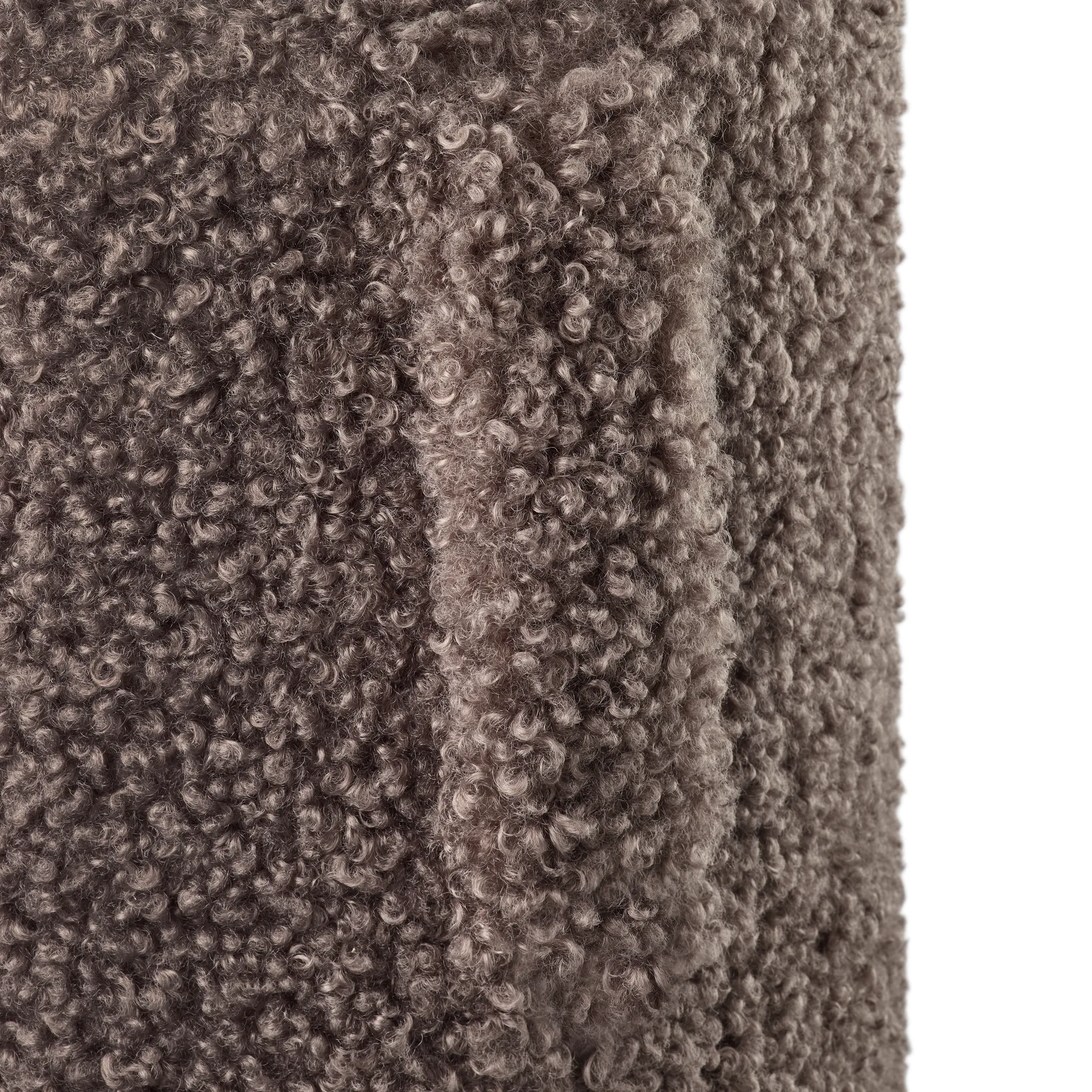 Teddy poef, Espresso, Ø35x40 cm blomus