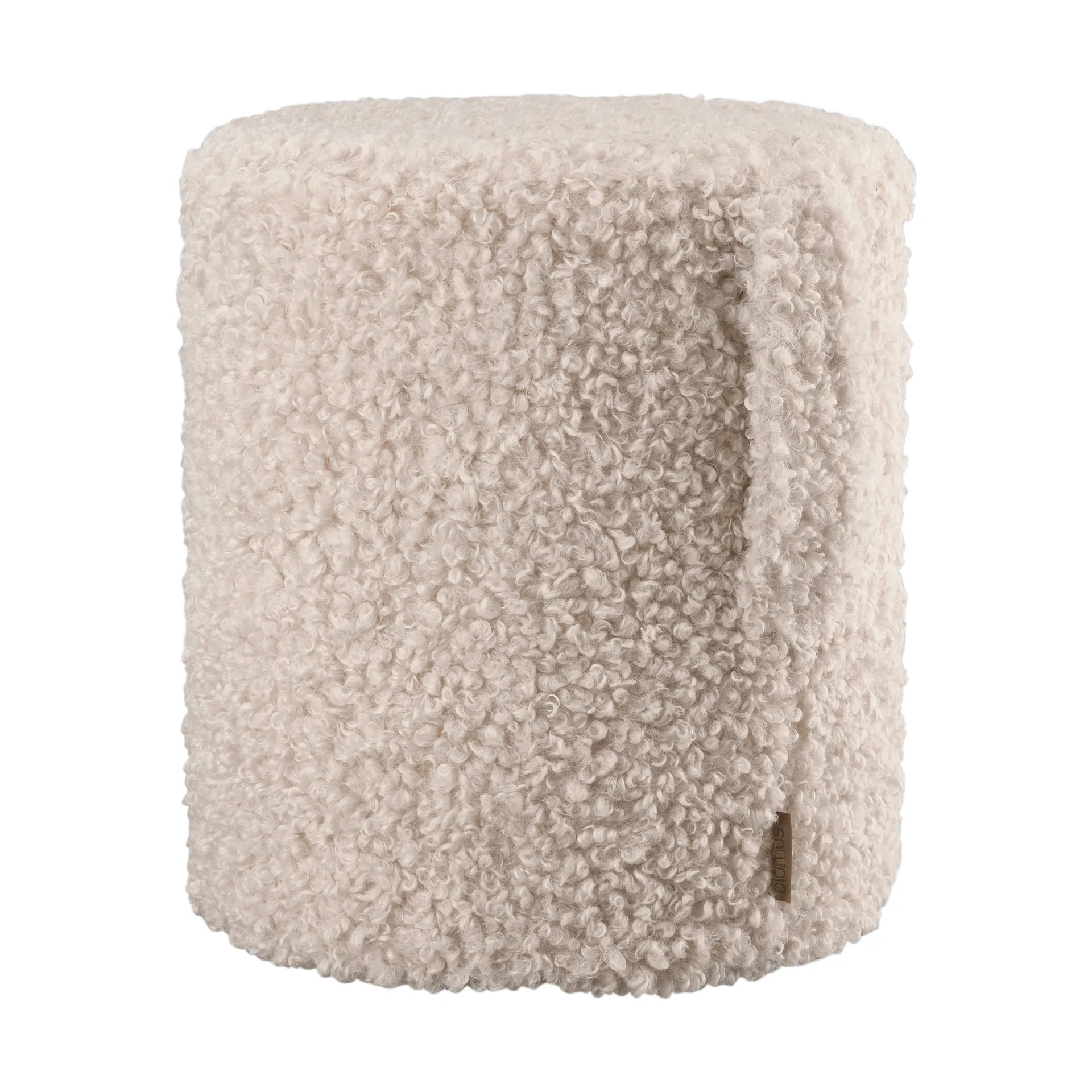 Teddy poef, Moonbeam, Ø35x40 cm blomus