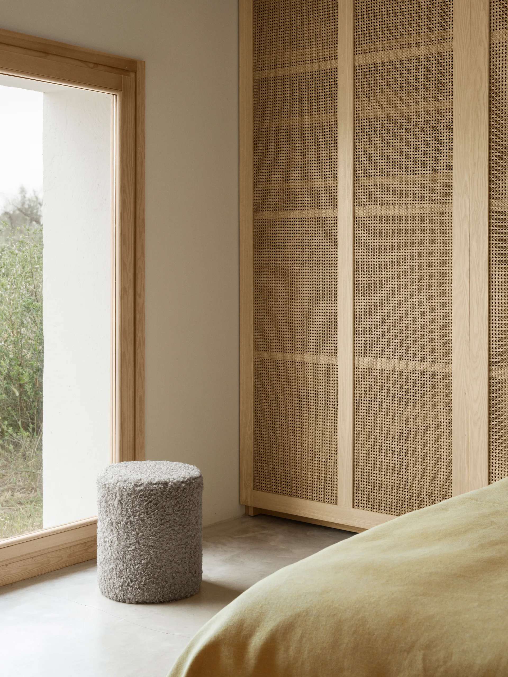 Teddy poef, Sharkskin, Ø35x40 cm blomus