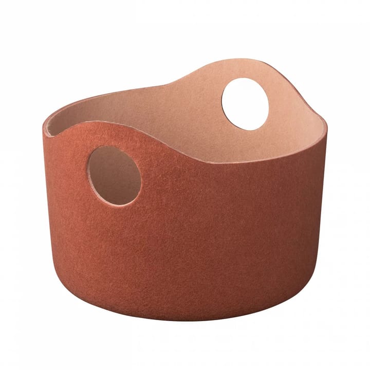 Tiggy opbergmand deken S Ø42,5 cm - Rustic brown-tan - Blomus