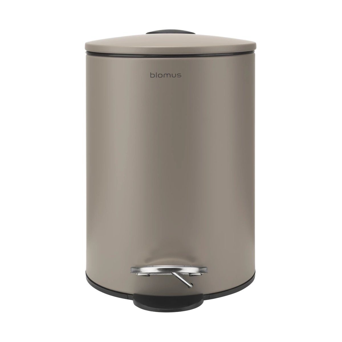 blomus Tubo pedaalemmer 3 L Taupe | Scandinavisch Interieur | Pedaalemmers | Bruin